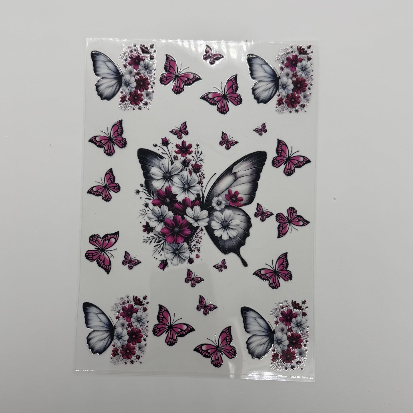 Butterfly Garden A5 UV DTF Wrap