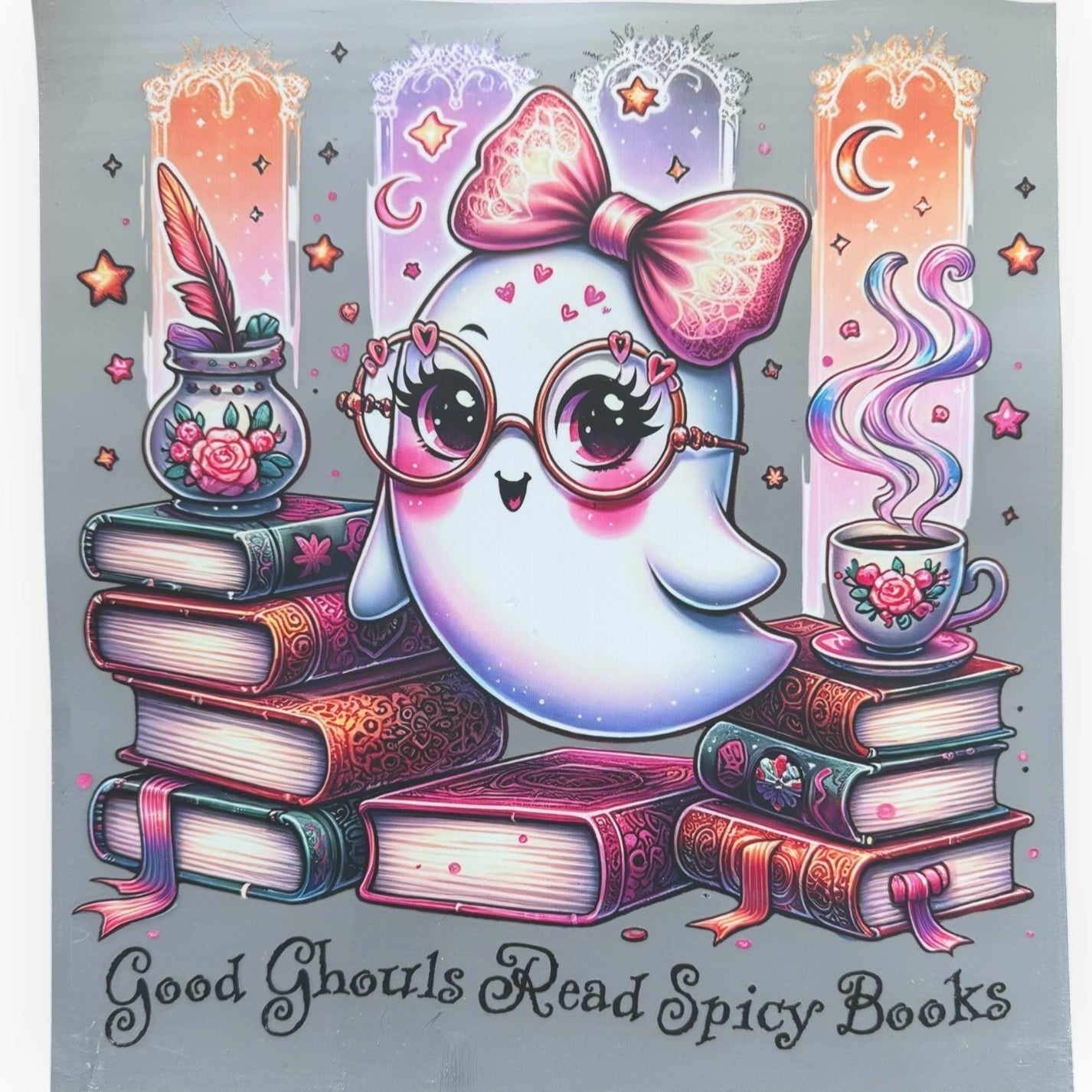 Good Ghouls Read Spicy Books DTF Print