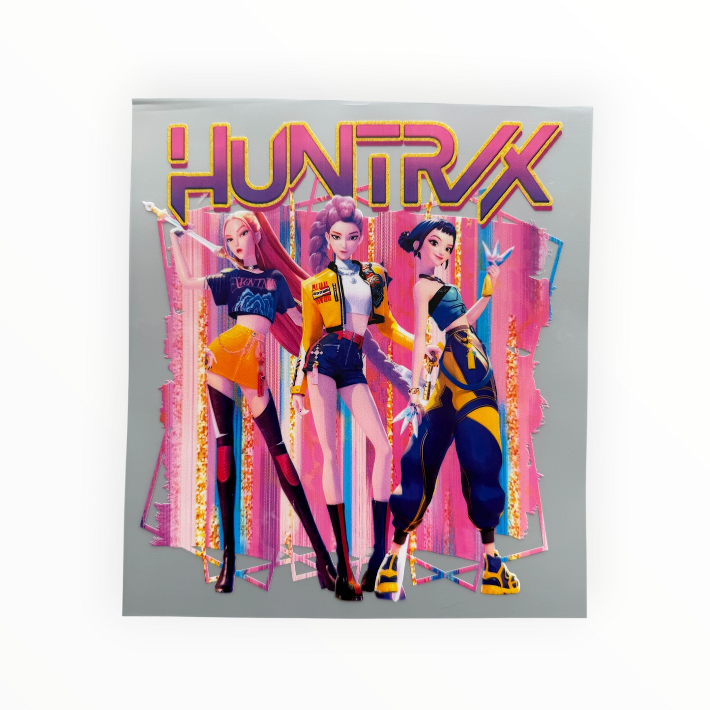 Huntryx Girl Group K-Pop Anime DTF Print