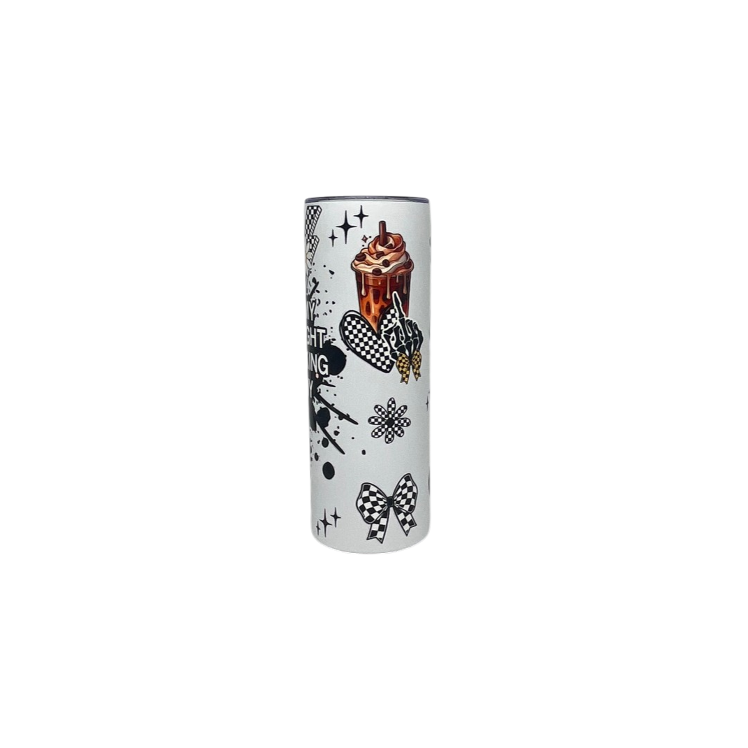 F*ck It — My Final Thought 20oz Skinny Tumbler