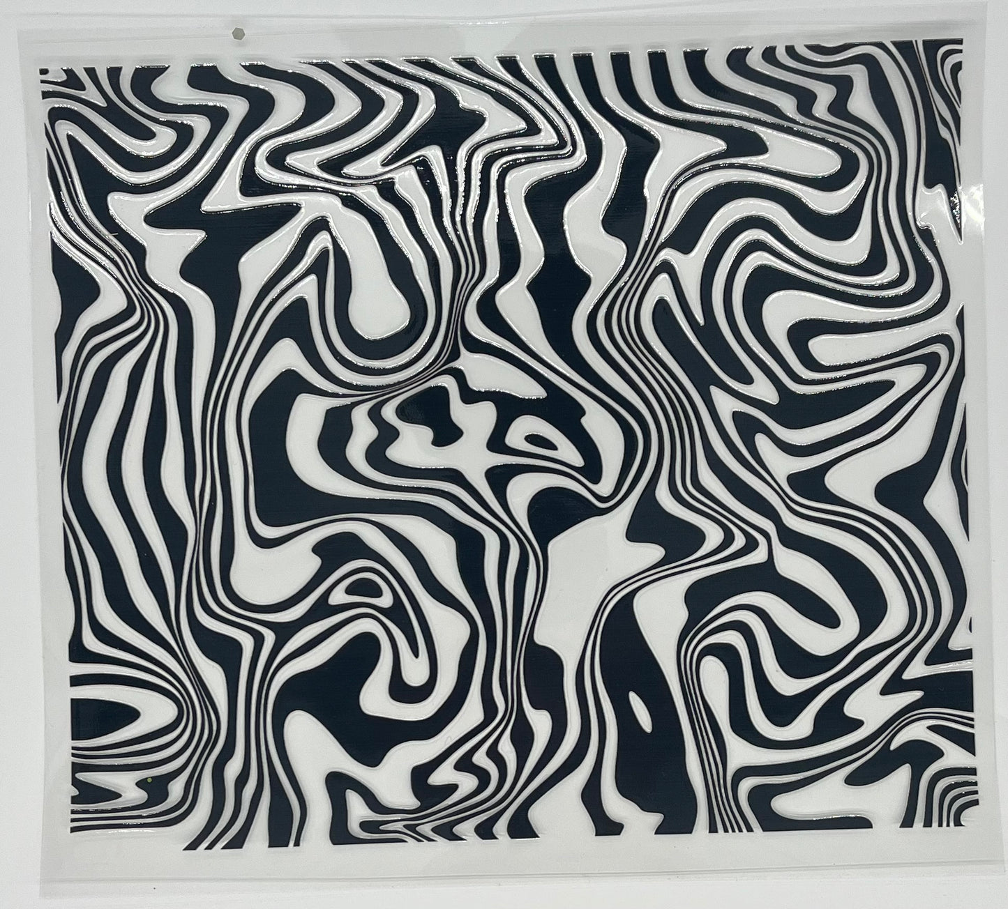 UV DTF Wrap - Zebra Print 20oz