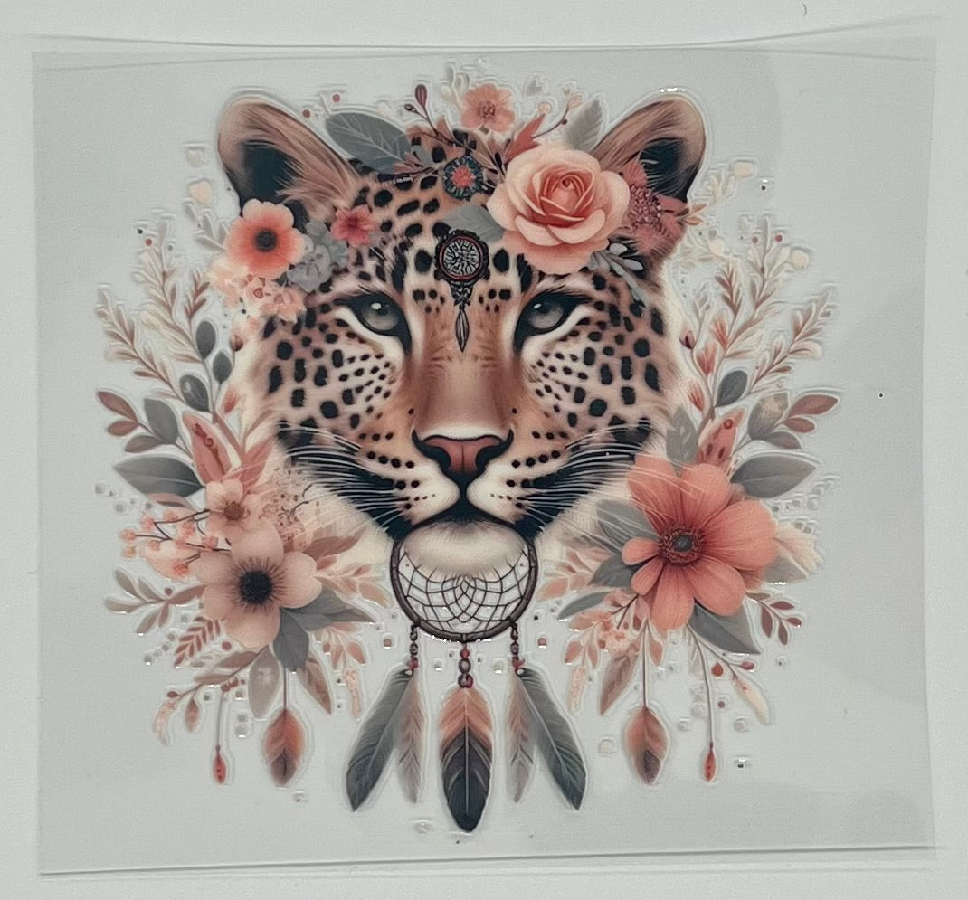 UV DTF Wrap - Cheetah Decal