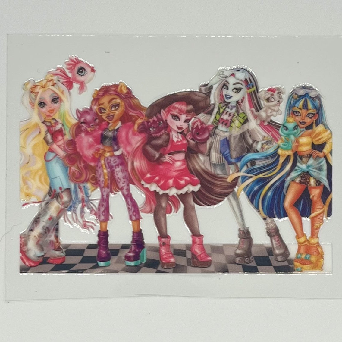Monster High G3 UV DTF Decal