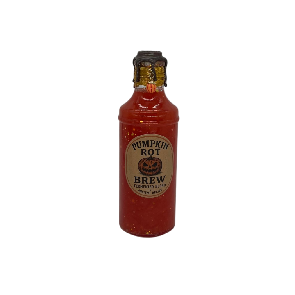 Pumpkin Rot Brew Potion Bottle