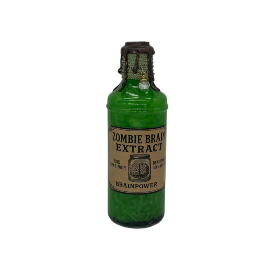 Zombie Brain Extract Potion Bottle