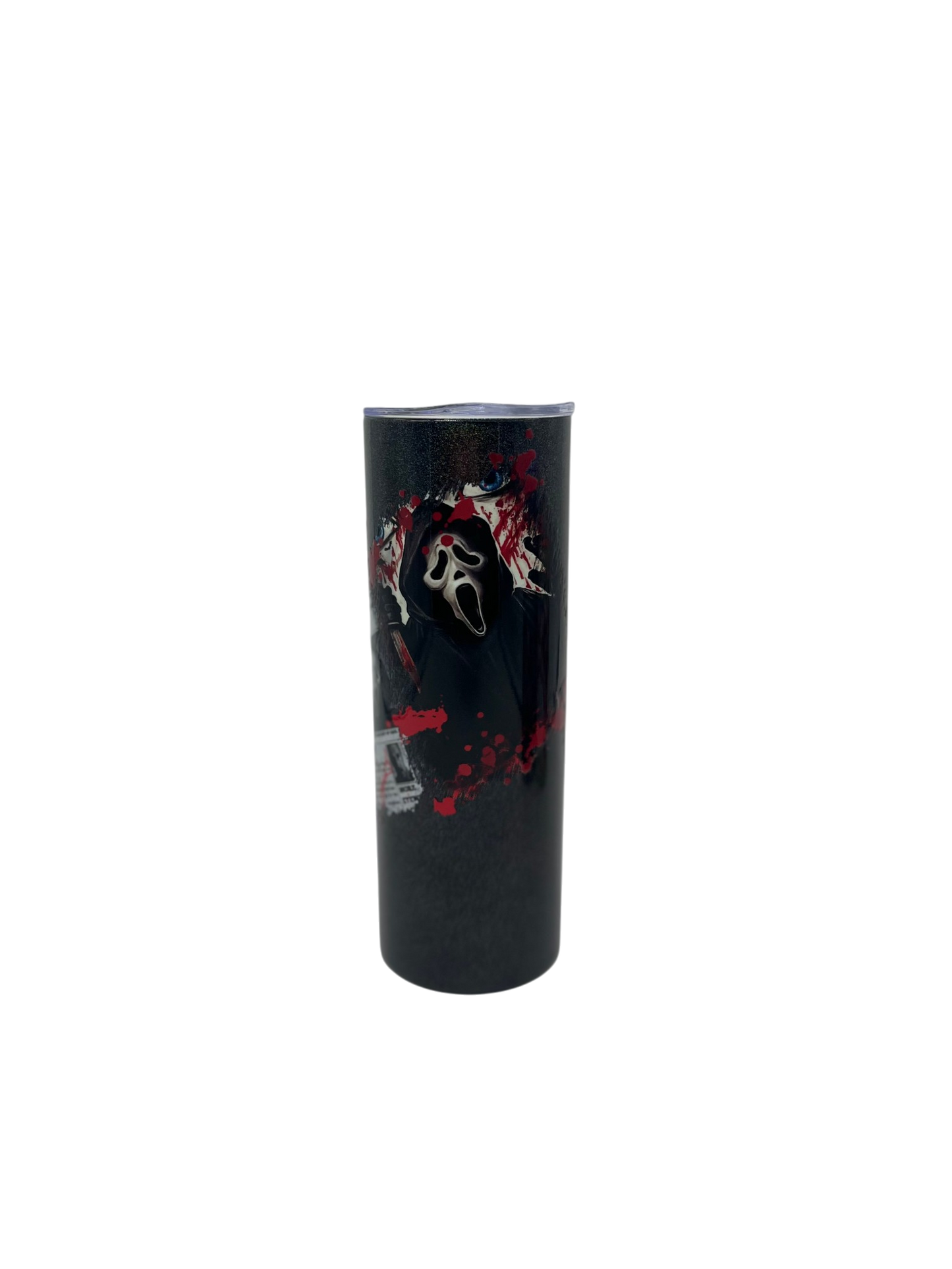 Ghostface Woodsboro Weekly 20oz Skinny Metal Tumbler