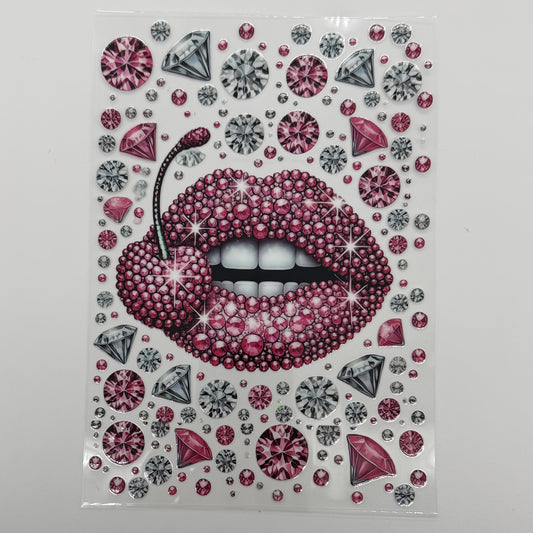 Diamond Lips UV DTF A5 Wrap