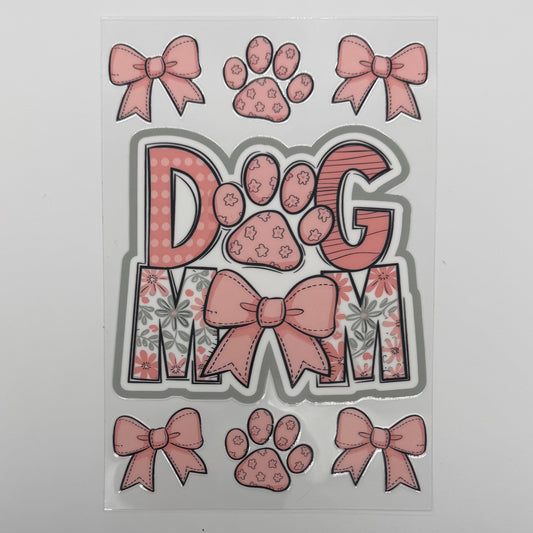 Dog Mom UV DTF A5 Wrap