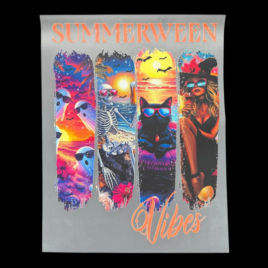 Summerween Vibes DTF Print