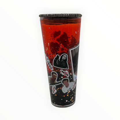 24oz acrylic lava tumbler front view