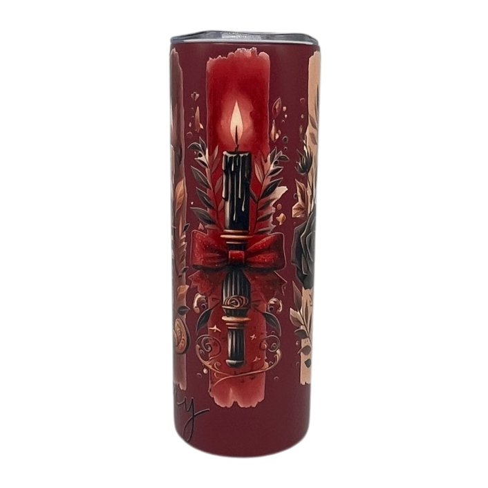 Just Go Away Metal Tumbler