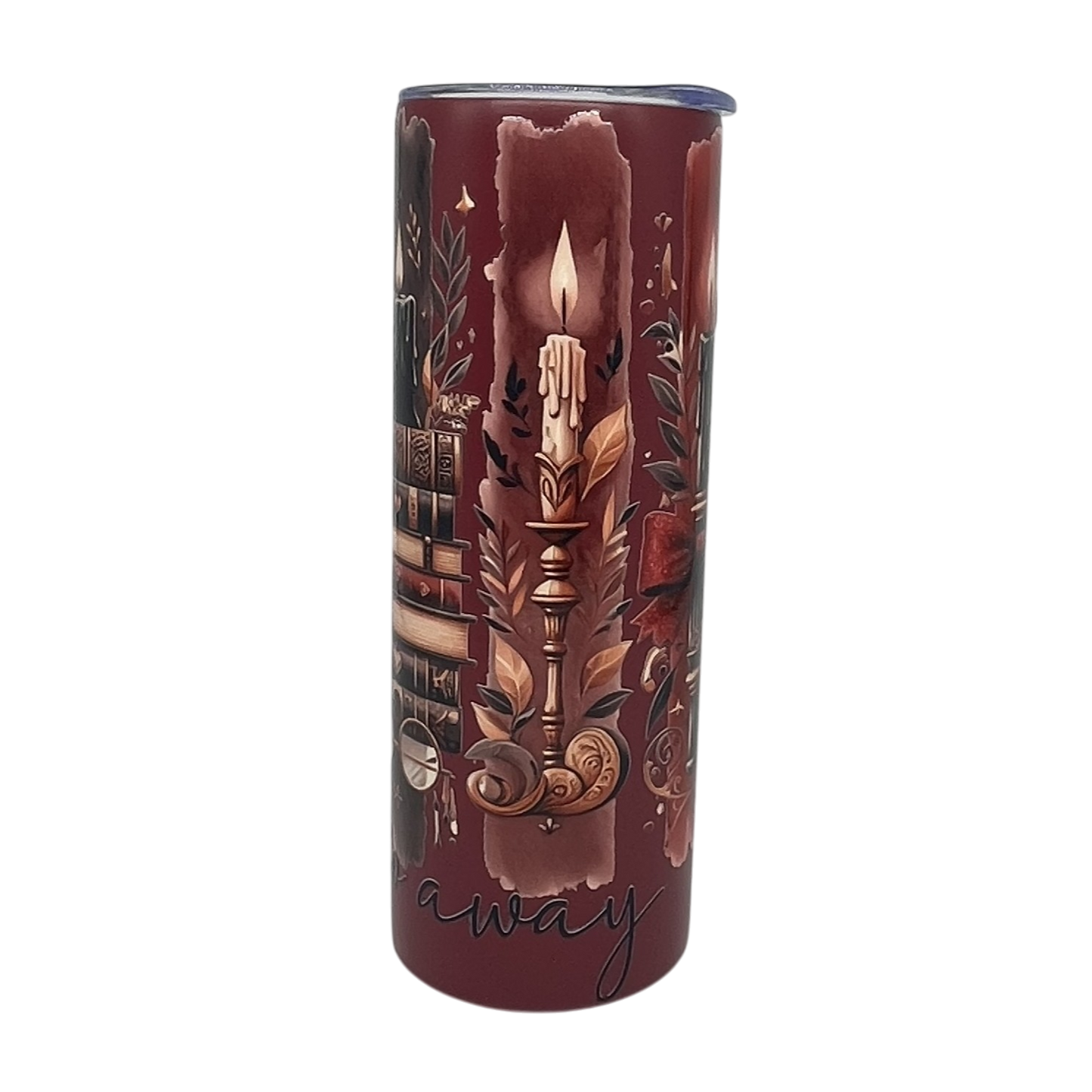 Just Go Away Metal Tumbler