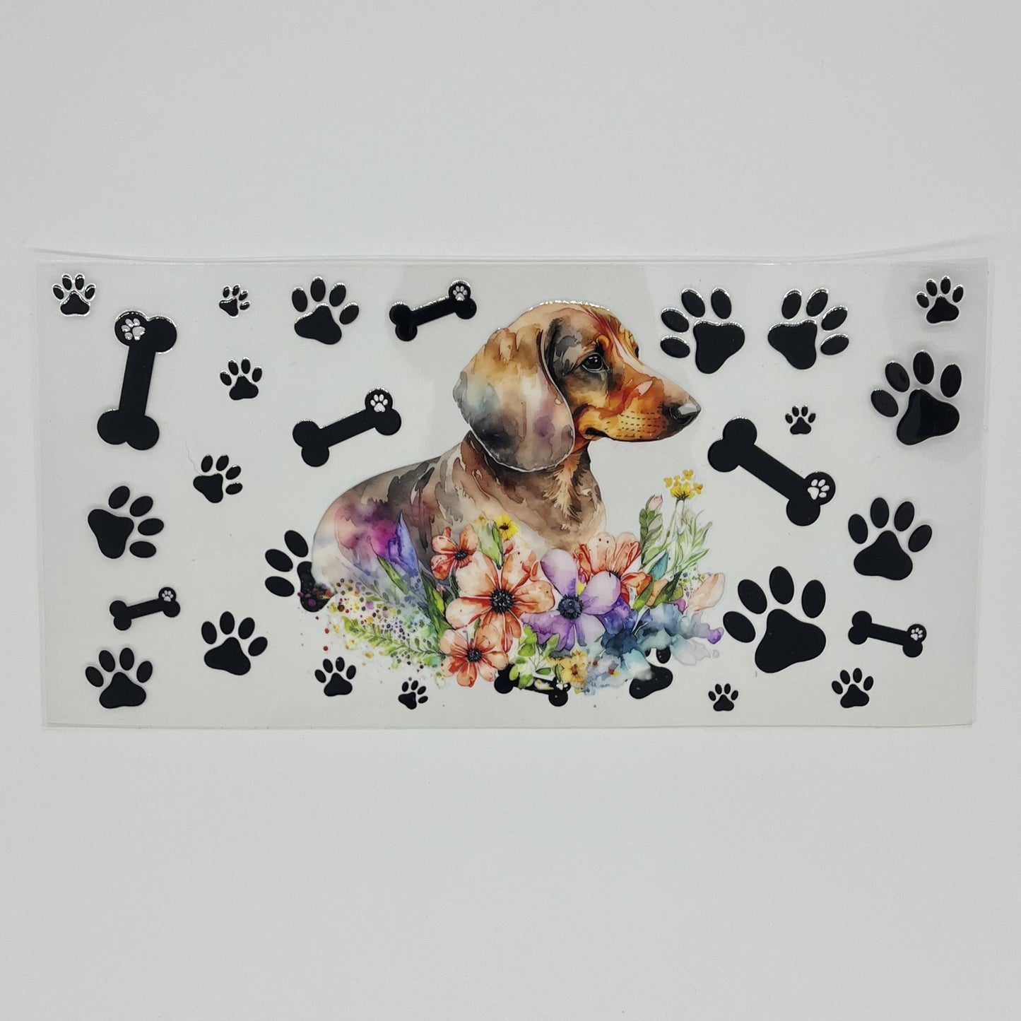 UV DTF Wrap - Dachshund 16oz