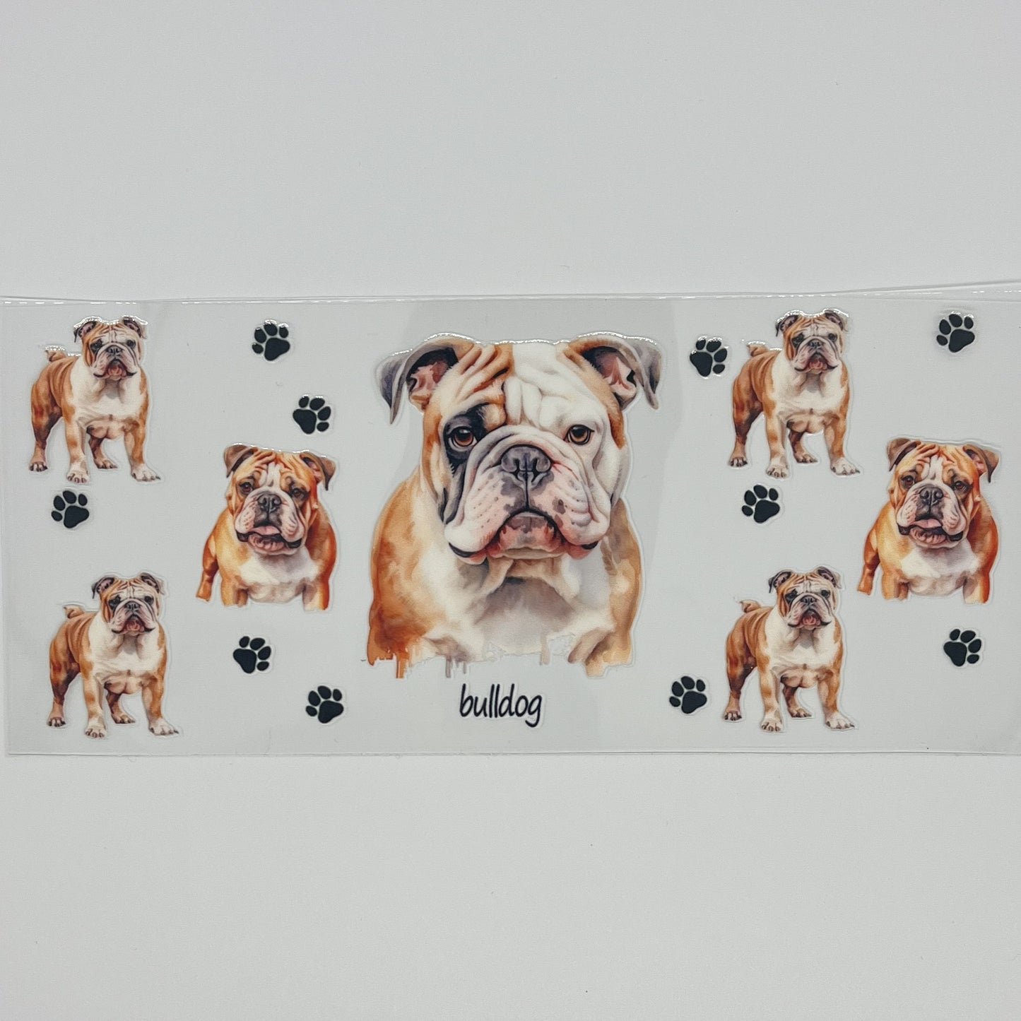 UV DTF Wrap - Bulldog 16oz