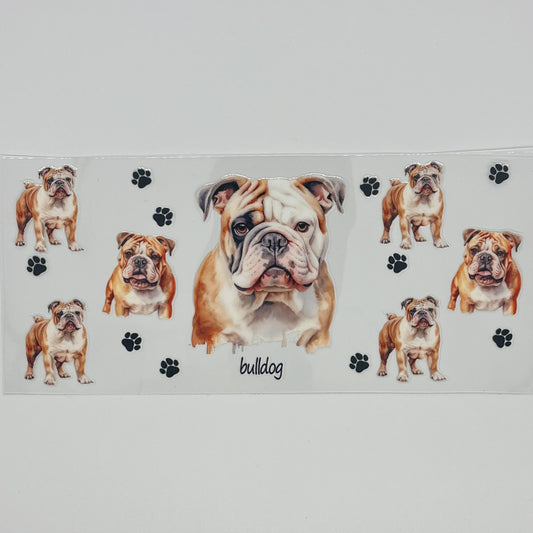 UV DTF Wrap - Bulldog 16oz