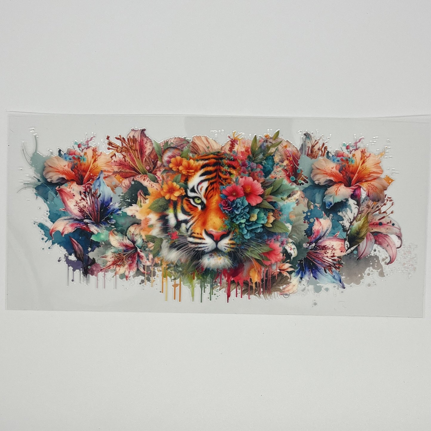 UV DTF Wrap - Tiger 16oz