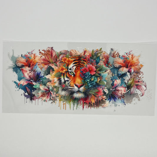 UV DTF Wrap - Tiger 16oz