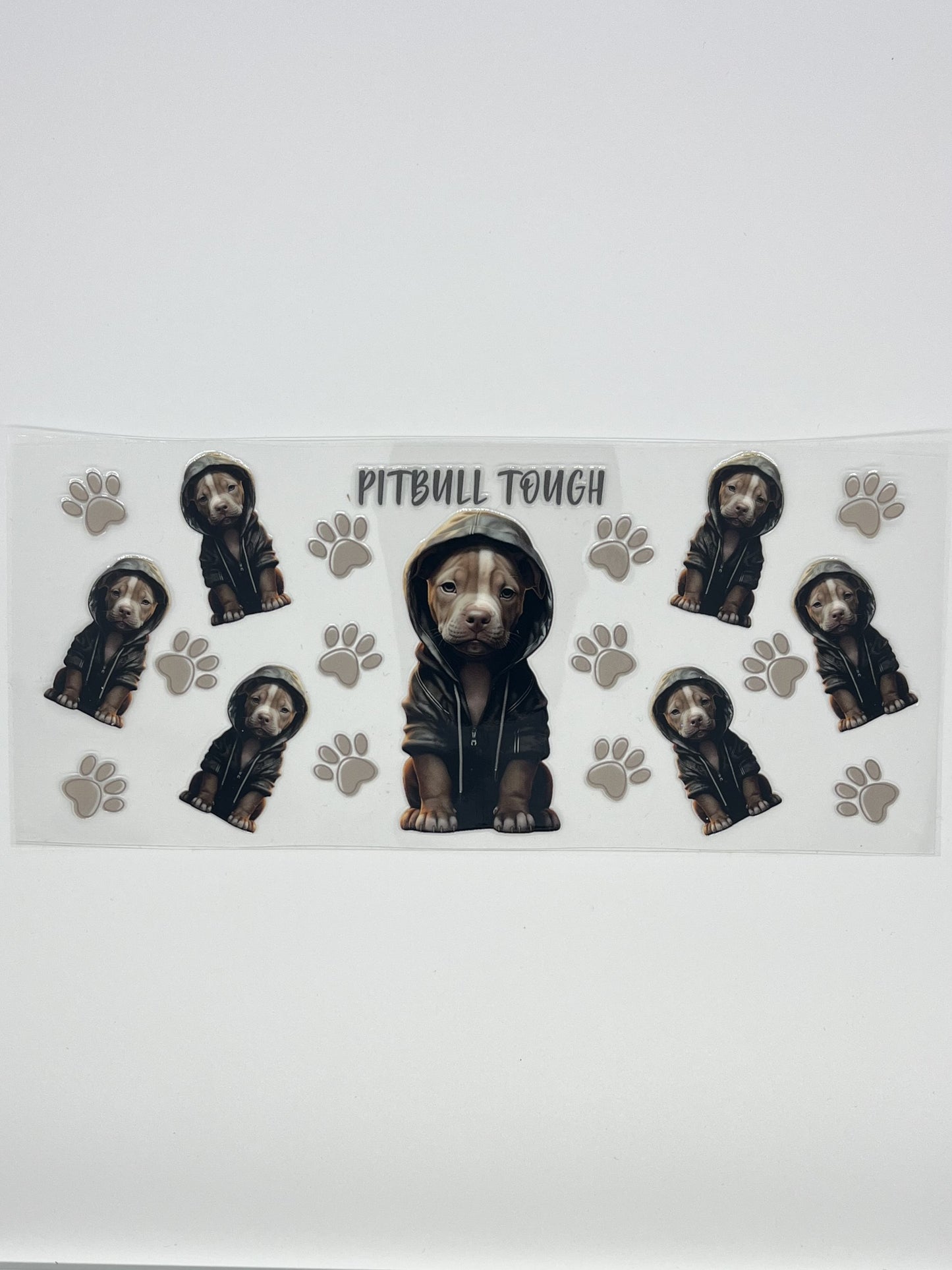 UV DTF Wrap - Pitbull Tough 16oz