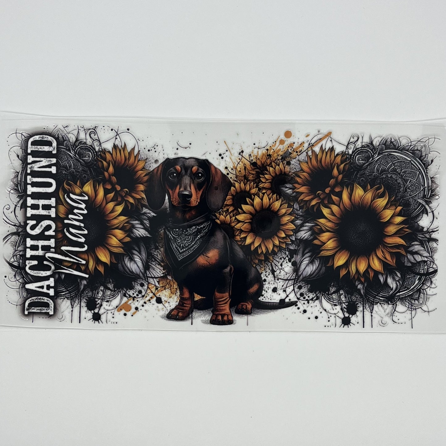 UV DTF Wrap - Dachshund Mama 16oz