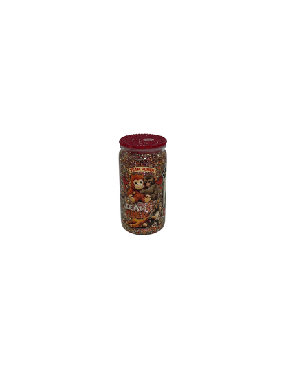 Team Punch 16oz Snow Globe Tumbler