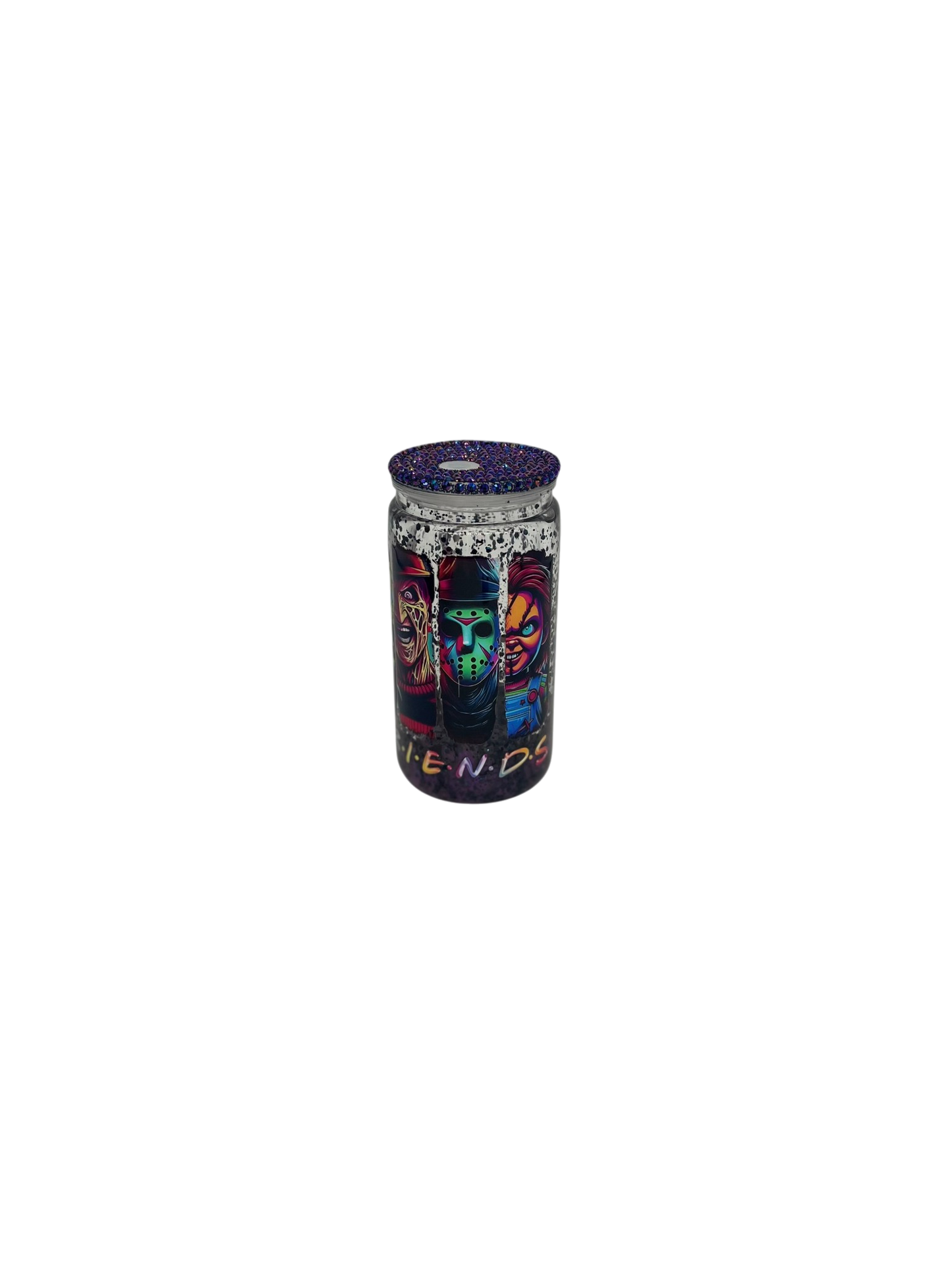 Horror Friends 16oz Acrylic Lava Tumbler