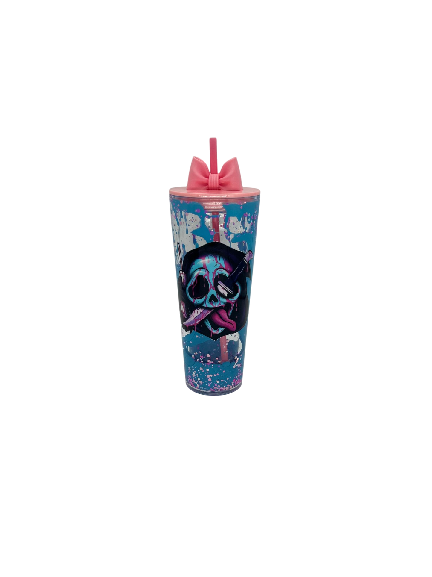 Scary Movie 24oz Acrylic Blue Lava Tumbler