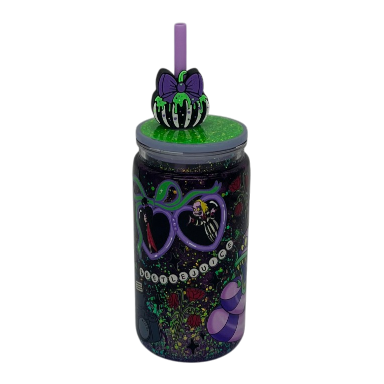 Beetlejuice 16oz Acrylic Lava Tumbler
