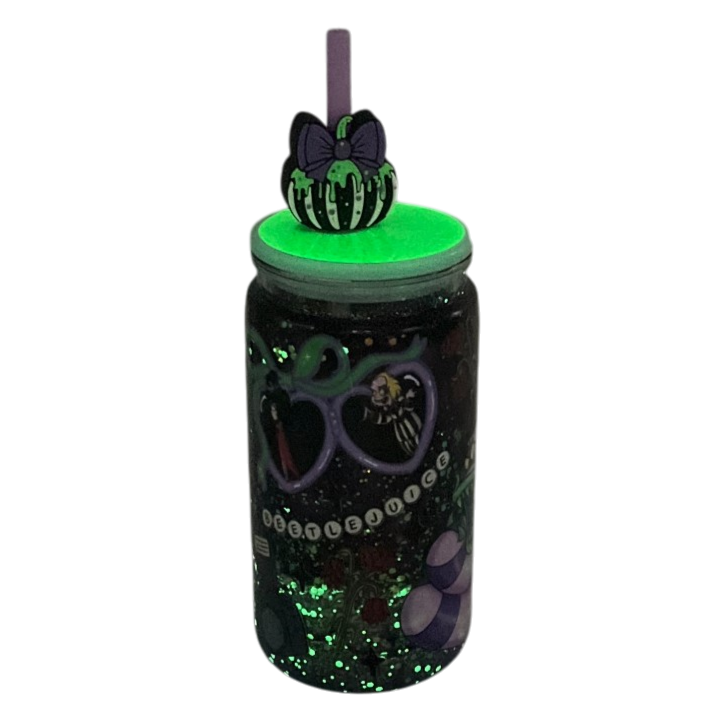 Beetlejuice 16oz Acrylic Lava Tumbler