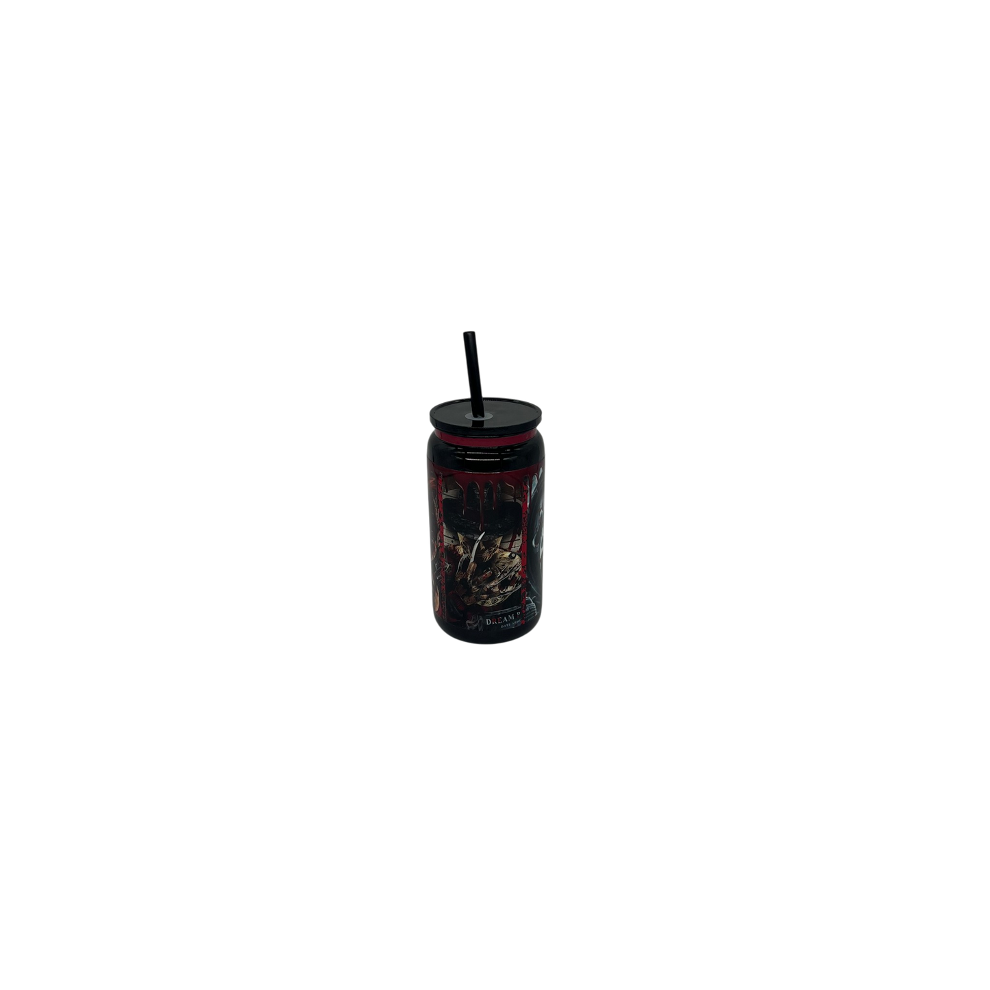 Horror Icons 16oz Acrylic Can Style Tumbler