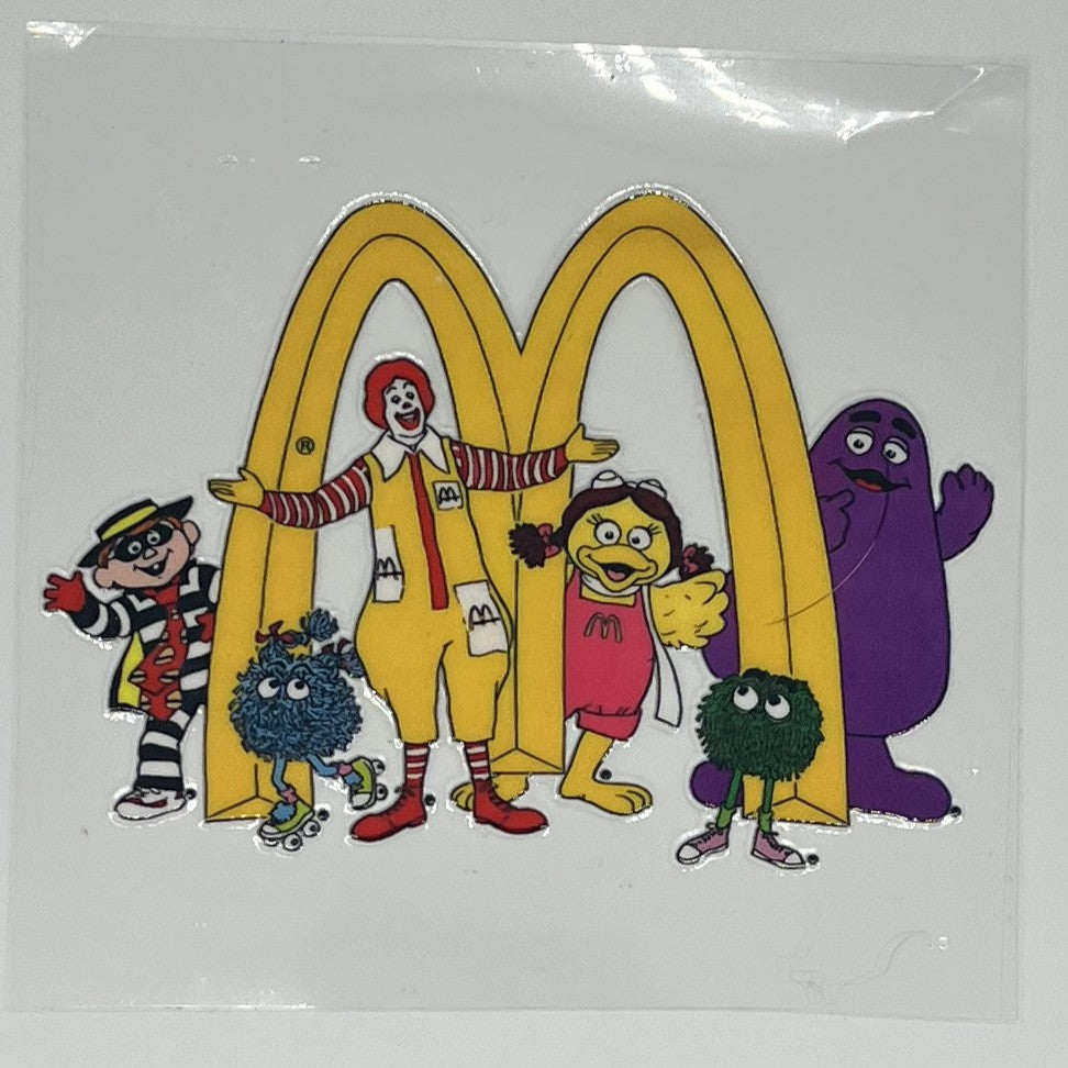 McDonaldland Characters UV DTF Decal