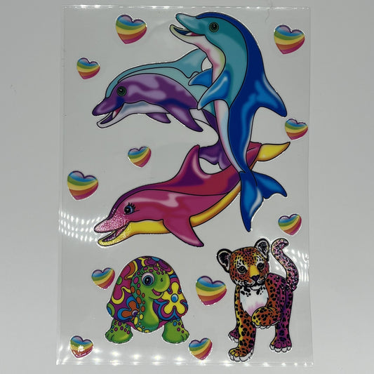 Colorful Animals UV DTF A5 Wrap