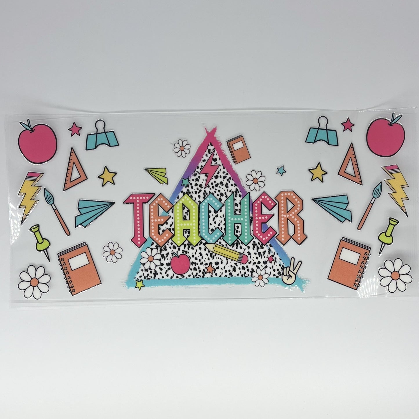 Teacher UV DTF 16oz Wrap