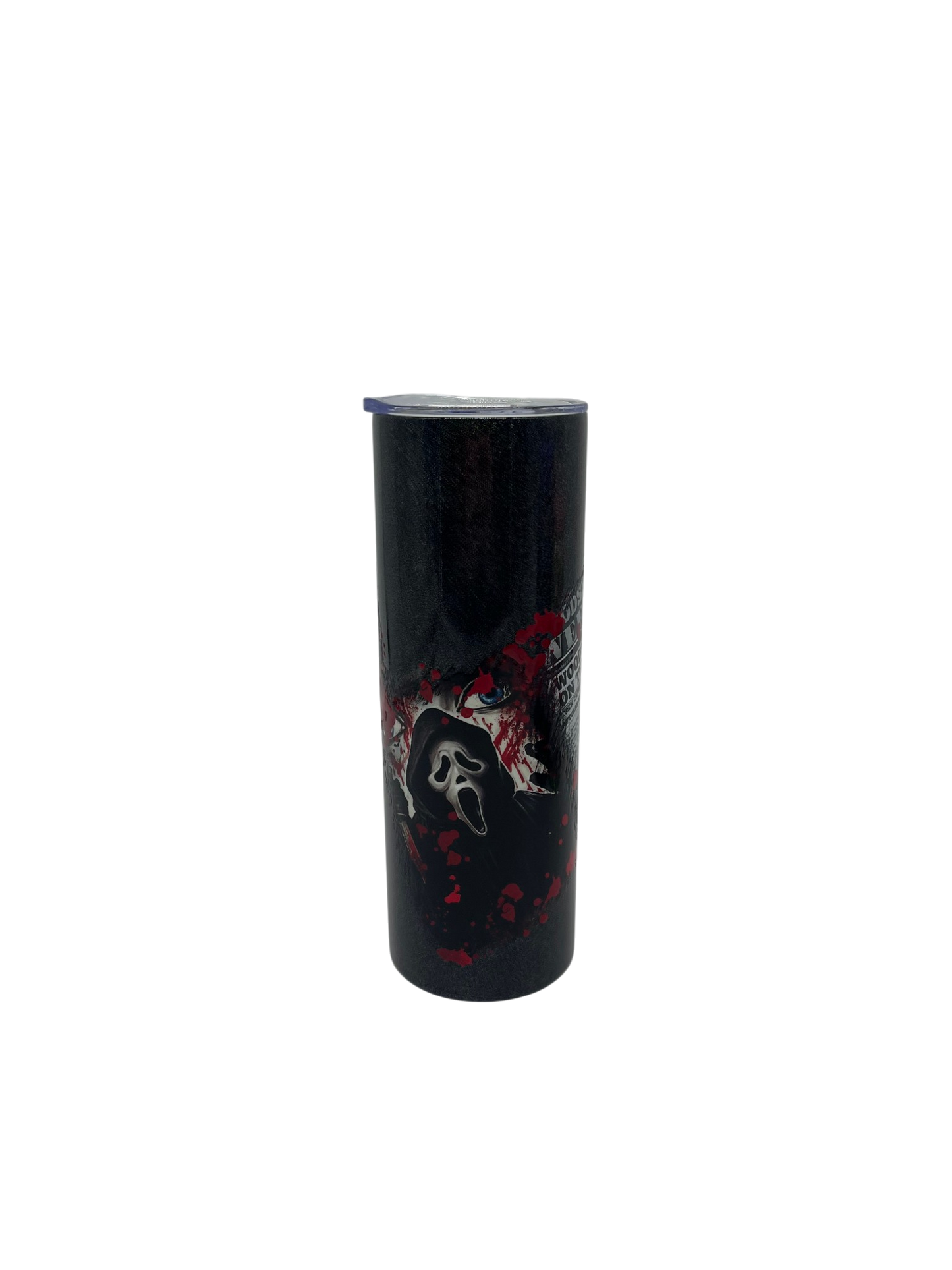 Ghostface Woodsboro Weekly 20oz Skinny Metal Tumbler