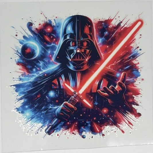Darth Vader UV DTF Decal